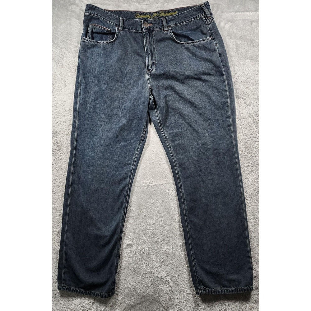 Tommy Bahama Classic Fit Jeans Mens 40x32 Blue Medium Wash Straight Denim Pants